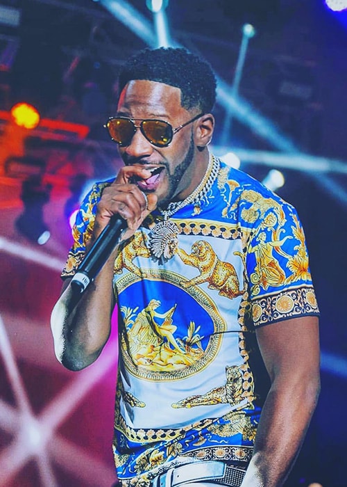 Young Dro Performing as seen on his Instagram profile in February 2019