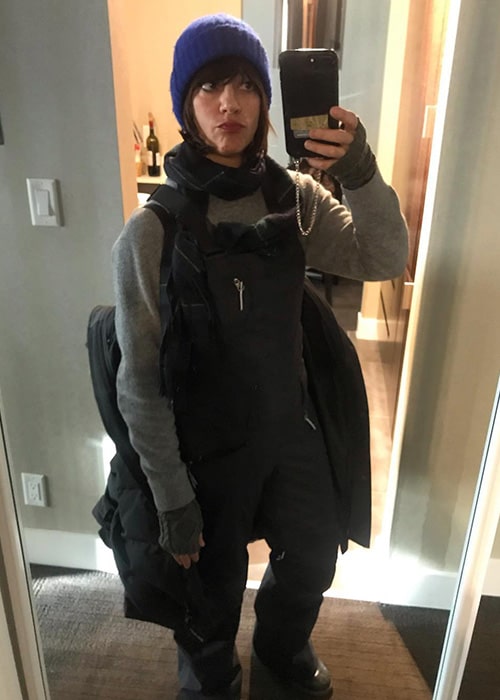 Ana Lily Amirpour in a Mirror Selfie as seen on her Instagram Profile in December 2018