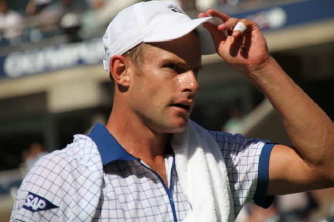 Andy Roddick as seen in August 2010