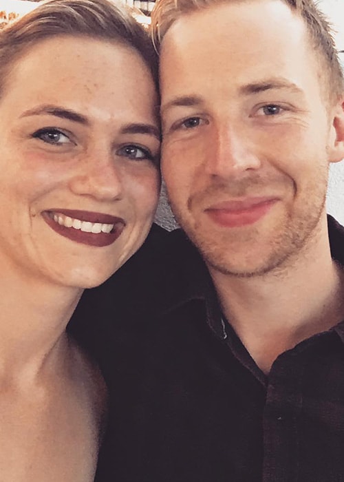 Angus McLaren with his Girlfriend Anneliese Apps as seen in March 2018