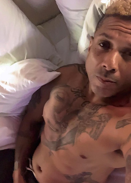 Benzino in an Instagram Selfie in February 2019