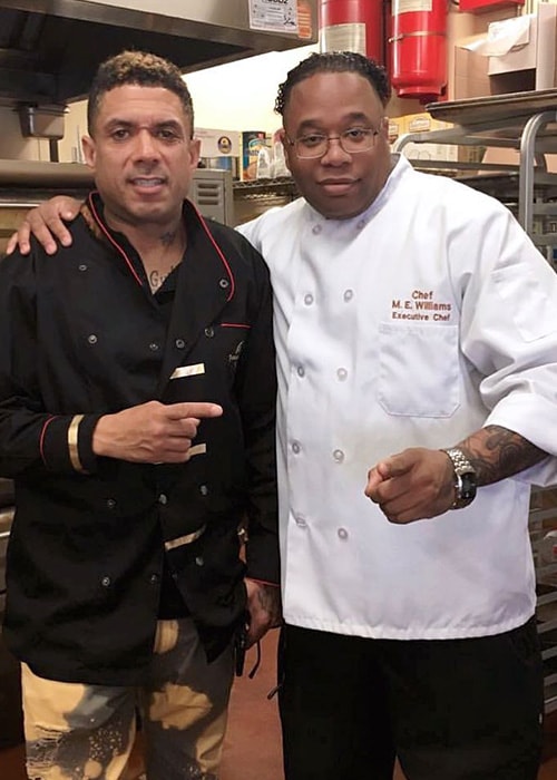 Benzino with Chef Milas as seen on his Instagram Profile in February 2019