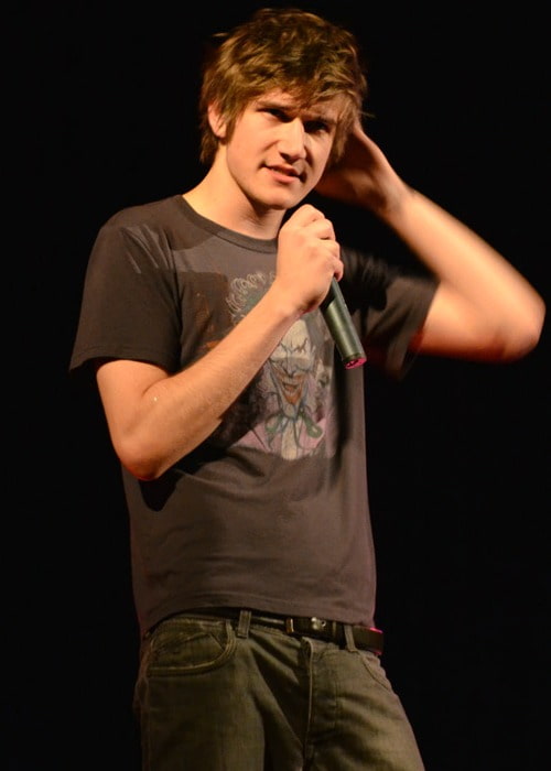 Bo Burnham during an event in April 2012