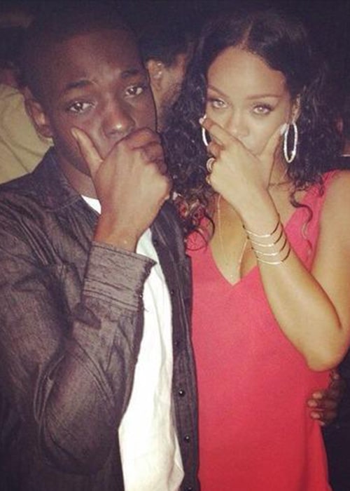 Bobby Shmurda with Rihanna as seen on his Twitter Profile as seen in September 2014