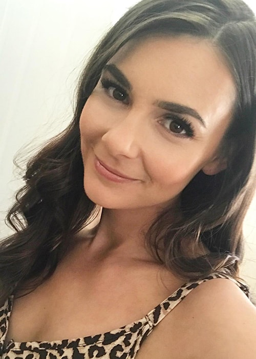 Brittany Byrnes in an Instagram Selfie in December 2018