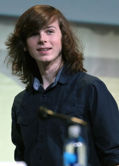 Chandler Riggs as seen in a picture taken at the San Diego Comic Con International, for 'The Walking Dead', at the San Diego Convention Center in San Diego, California
