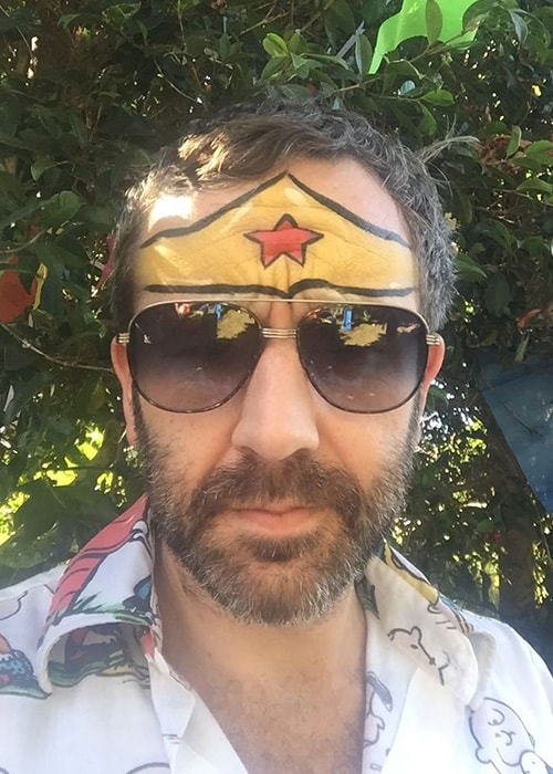 Chris O'Dowd in an Instagram Selfie in October 2017