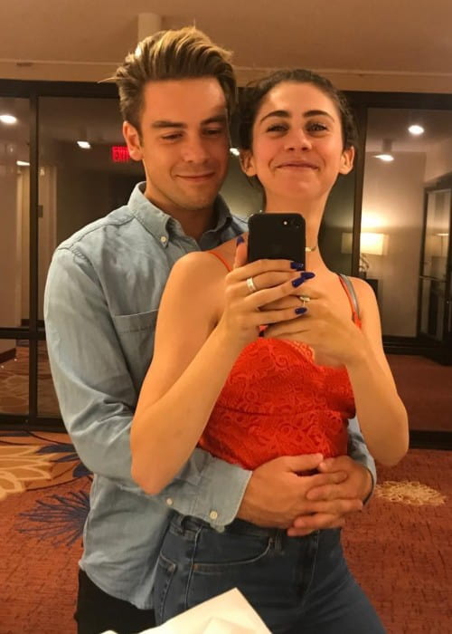 Cody Ko and Kelsey Kreppel as seen in October 2017