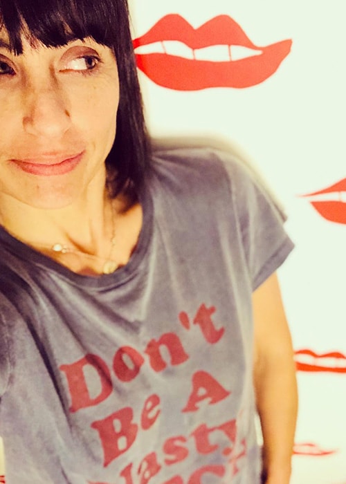 Constance Zimmer in an Instagram Selfie in February 2019