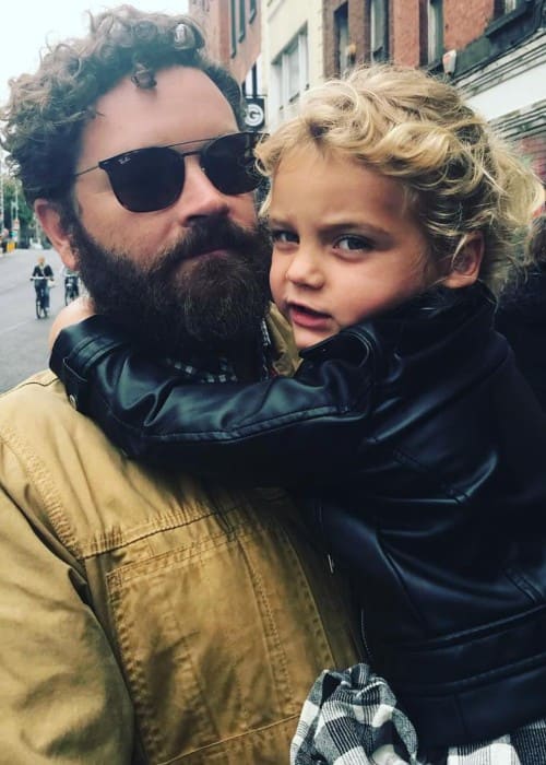 Danny Masterson with his daughter as seen in August 2018