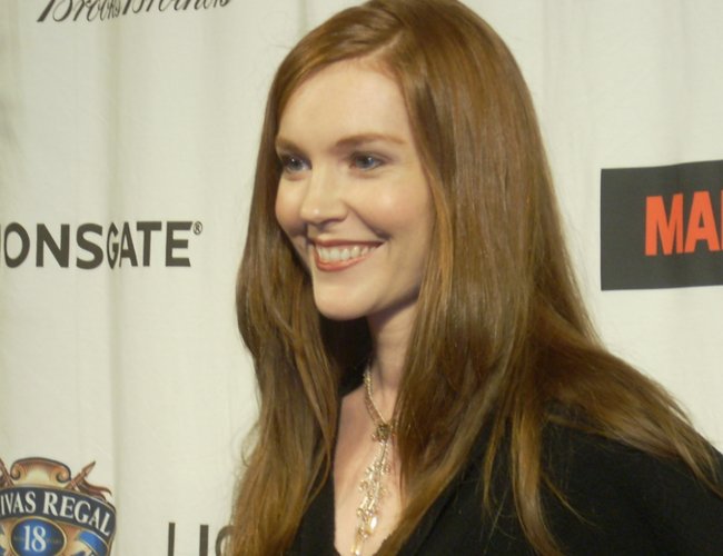 Darby Stanchfield at the El Rey Theater in October 2008