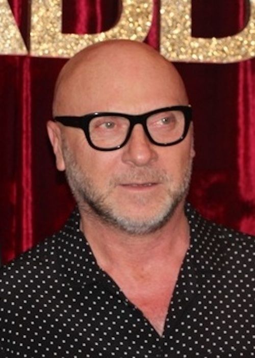 Designer Domenico Dolce of the Dolce & Gabbana luxury brand