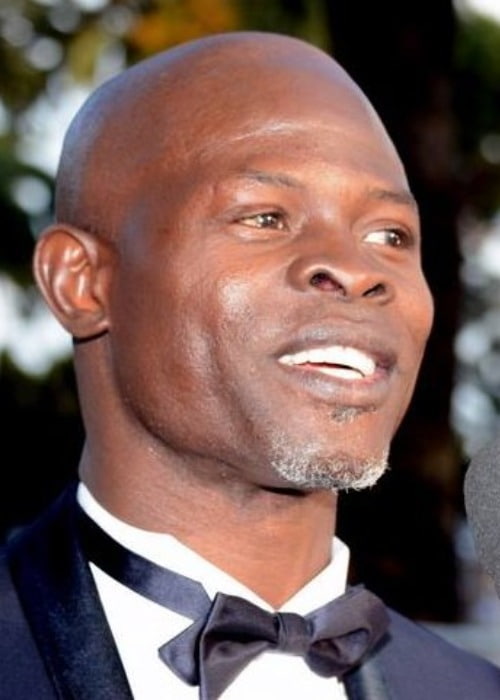 Djimon Hounsou at the Cannes Film Festival as seen in May 2014