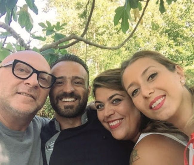 Domenico Dolce in a selfie