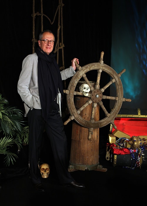 Geoffrey Rush in an Event of the Pirates of the Carribean