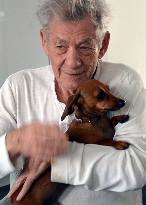 Ian Mckellen as seen on his Instagram Profile in August 2018