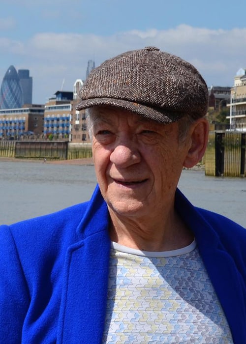 Ian Mckellen as seen on his Instagram Profile in May 2018