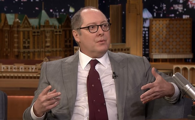 James Spader on The Tonight Show Starring Jimmy Fallon in January 2019