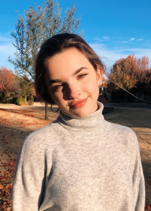 Jenna Raine as seen in a picture taken in Southlake, Texas, in January 2019