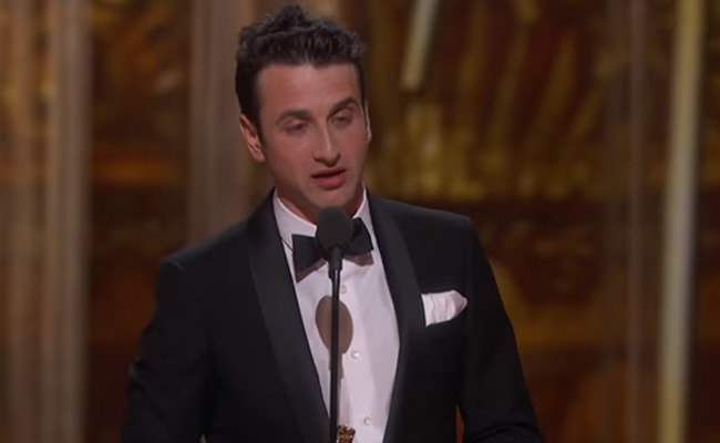Justin Hurwitz wins Best Original Score for La La Land in 2017 Oscars