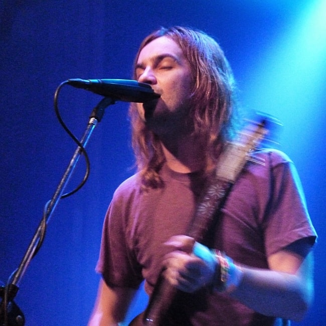 Kevin Parker as seen in a picture performing at the Niceto Club, Buenos Aires in August 2012