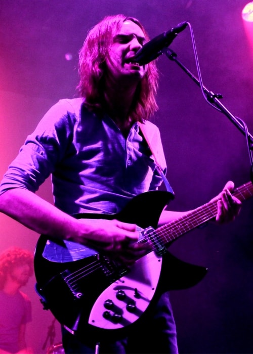 Kevin Parker as seen performing in a picture taken during the Tame Impala concert in January 2013