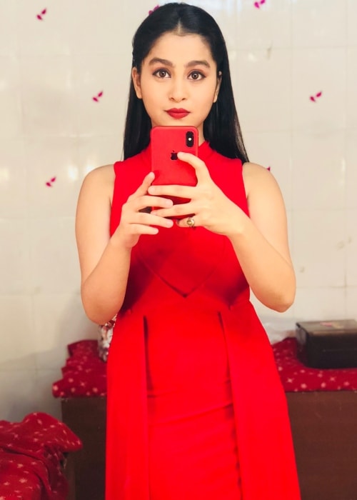 Kristina Patel as seen in a selfie taken in August 2018