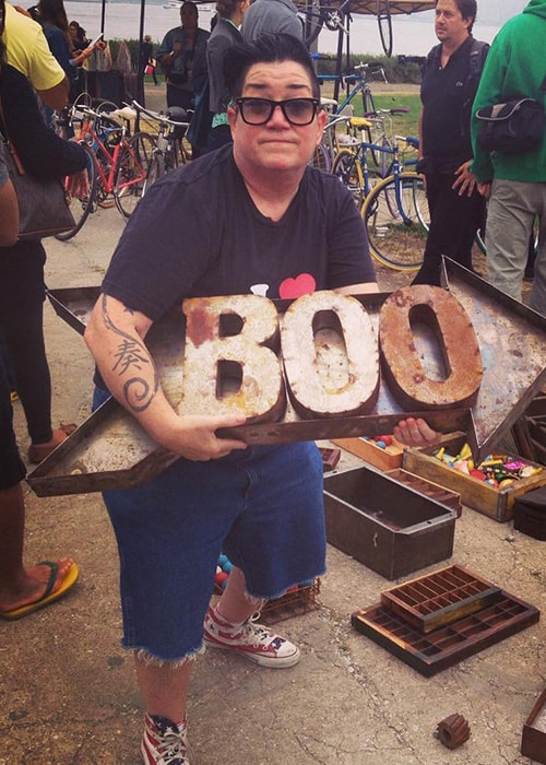 Lea DeLaria as seen on her Instagram Profile in July 2018