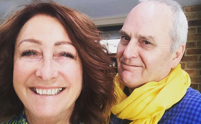 Lynne McGranger in an Instagram Selfie with her Husband