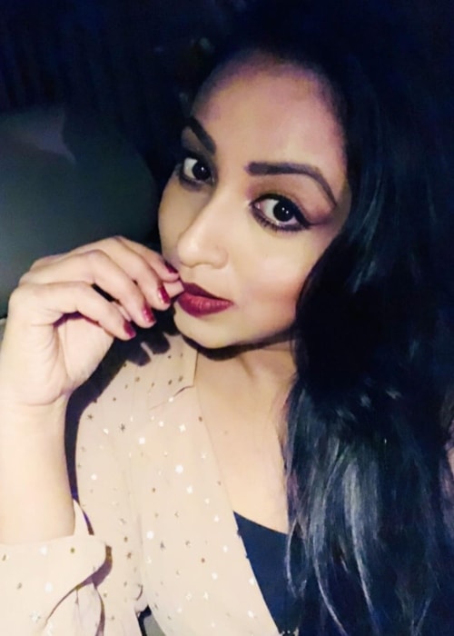 Madhusree Sharma as seen in a selfie taken in January 2019