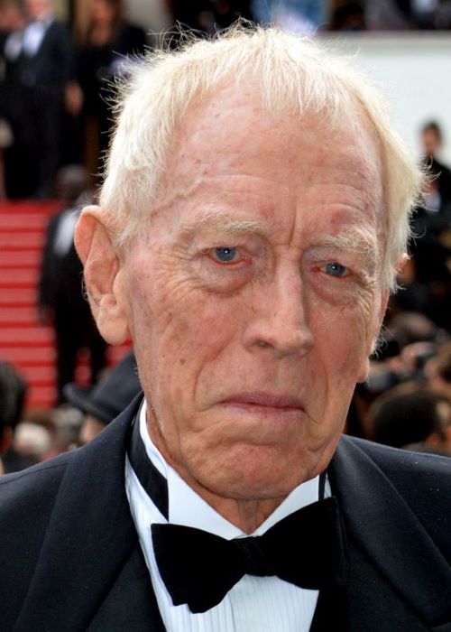 Max von Sydow at the Cannes Film Festival in May 2016