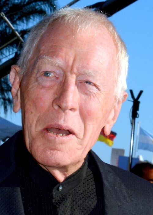 Max von Sydow at the Cannes Film Festival