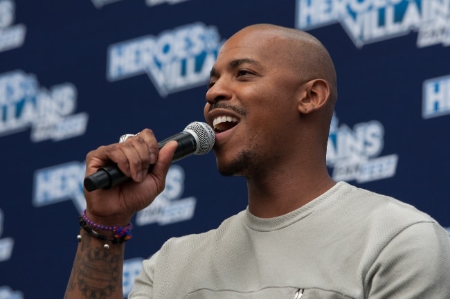 Mehcad Brooks as seen while speaking during an event in May 2017