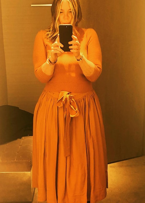 Mia Michaels in a Mirror Selfie as seen on her Instagram Profile in March 2019