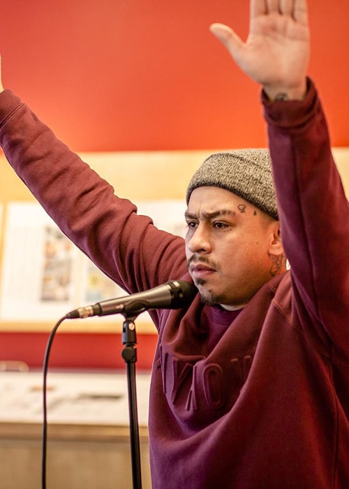 Mike Mictlan as seen on his Instagram Profile in February 2016Mike Mictlan as seen on his Instagram Profile in February 2016