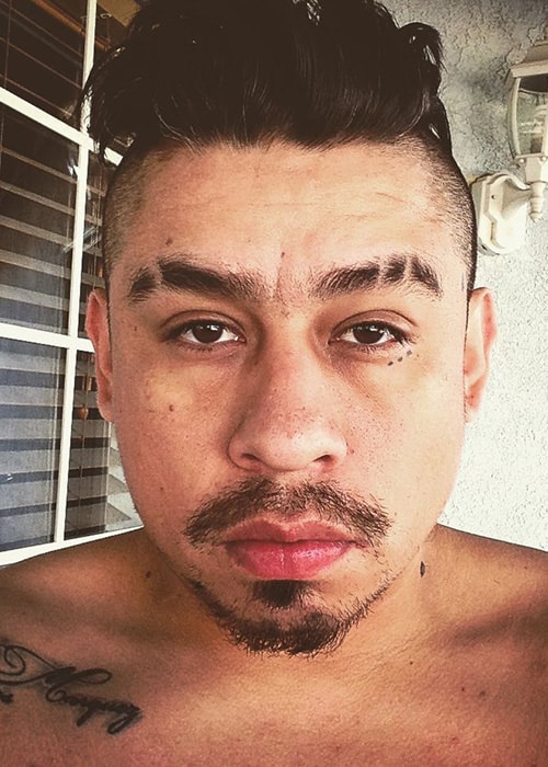 Mike Mictlan in an Instagram Selfie in April 2017