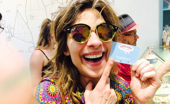 Natalia Tena in a Pic on her Twitter Profile in July 2018