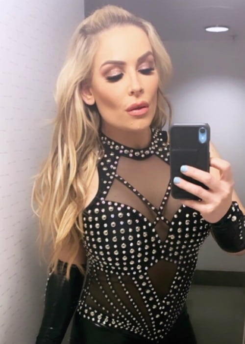 Natalya Neidhart in a selfie as seen in February 2019