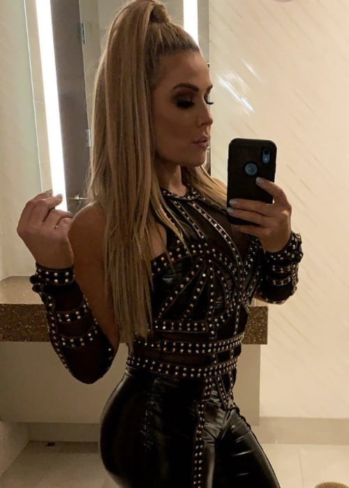 Natalya Neidhart in an Instagram selfie in March 2019