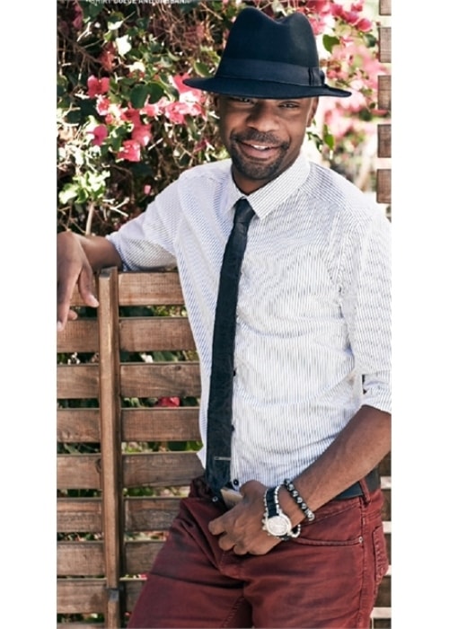 Nelsan Ellis as seen in a picture taken in December 2016