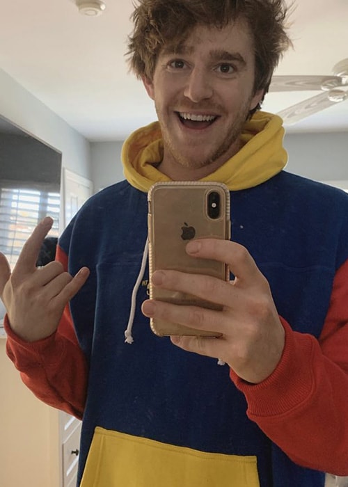 Nghtmre in a Mirror Selfie as seen on his Instagram Profile in February 2019