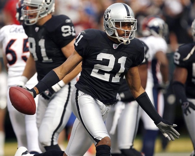 Nnamdi Asomugha as seen during a game