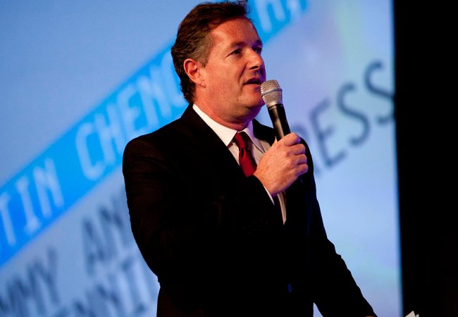 Piers Morgan at Digitas NewFront in April 2012