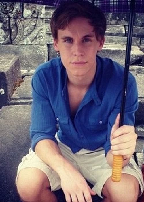 Rhys Wakefield as seen on his Instagram Fan Page in July 2013