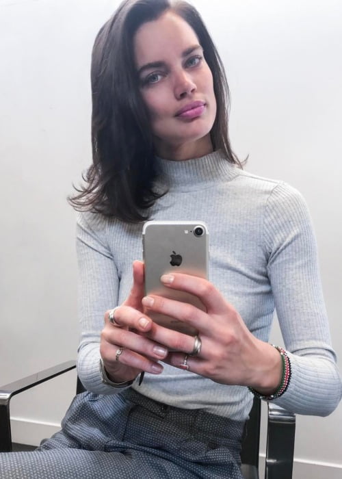 Rianne ten Haken in an Instagram selfie as seen in April 2017