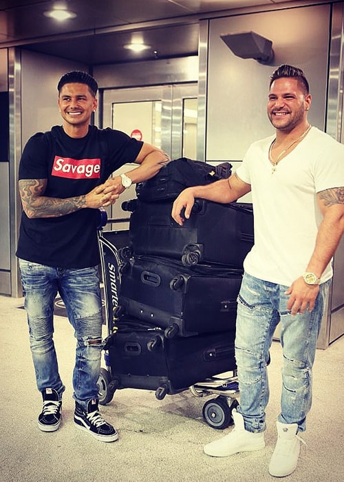 Ronnie Ortiz-Magro as seen on his Instagram Profile in February 2018