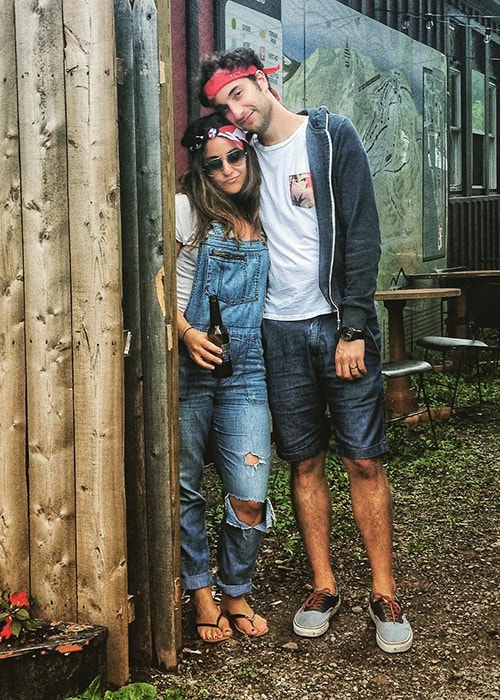 Scott Harris with his Girlfriend Rachel Brown as seen on his Instagram Profile in January 2018