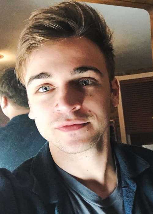 Sean Grandillo as seen in a selfie taken in November 2018