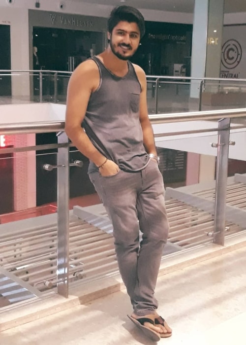 Somendra Solanki as seen in a picture taken in August 2018