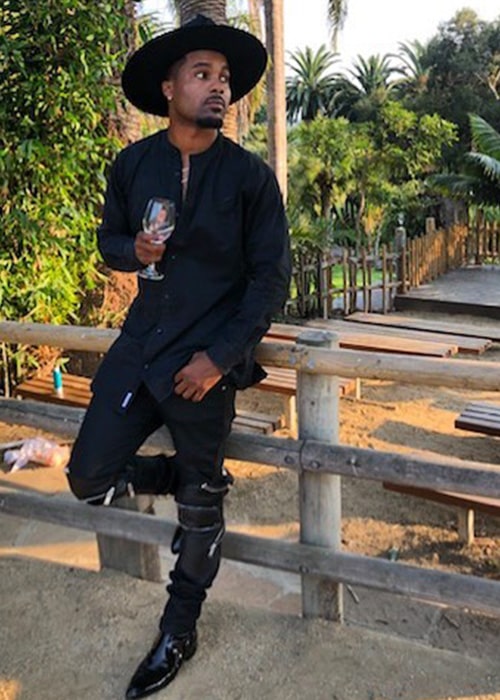 Steelo Brim as seen on his Instagram in August 2018